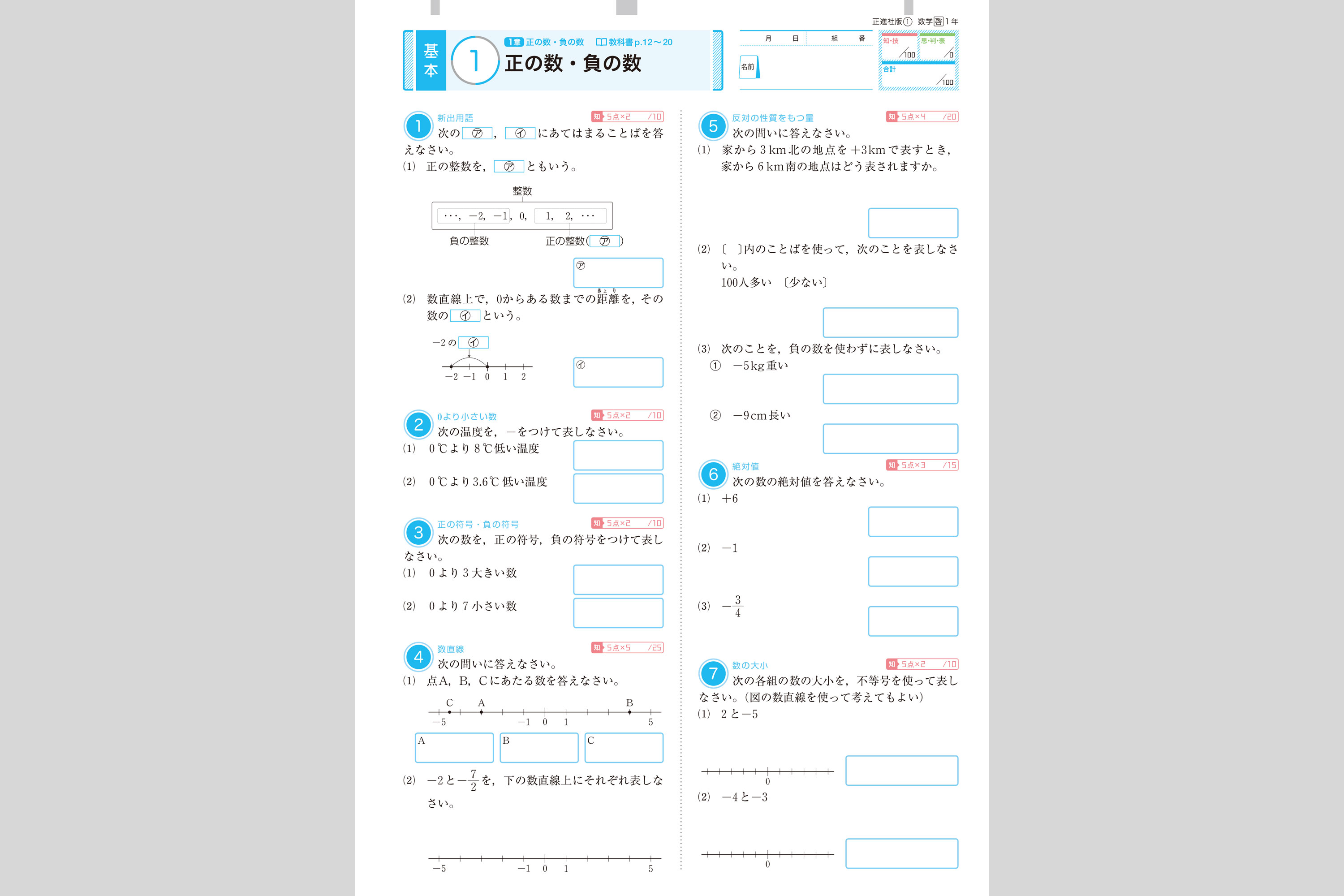 基本から発展へ 数学 中学校教材 数学 テスト 株式会社正進社 教育図書教材の出版