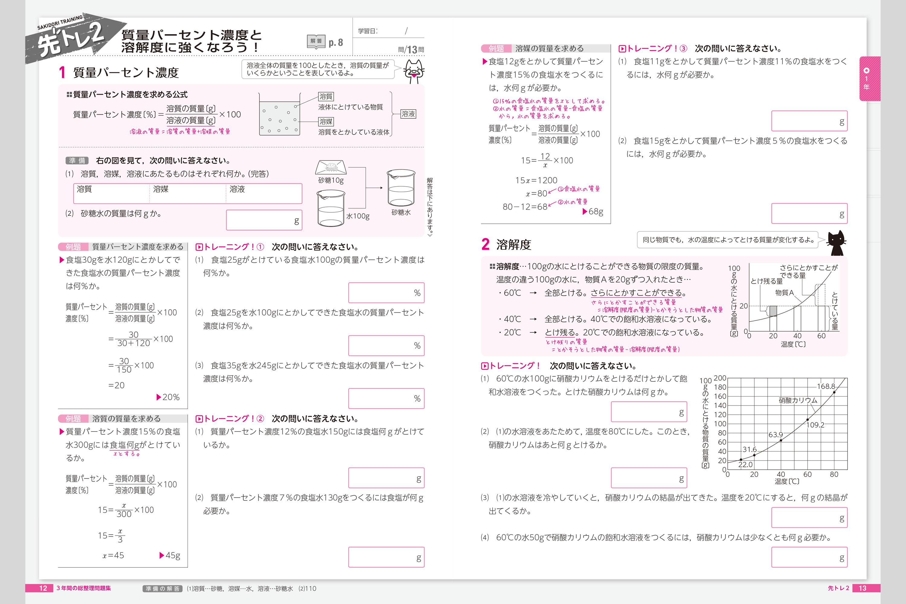 3年間の総整理問題集 理科 中学校教材 理科 総まとめ 株式会社正進社 教育図書教材の出版