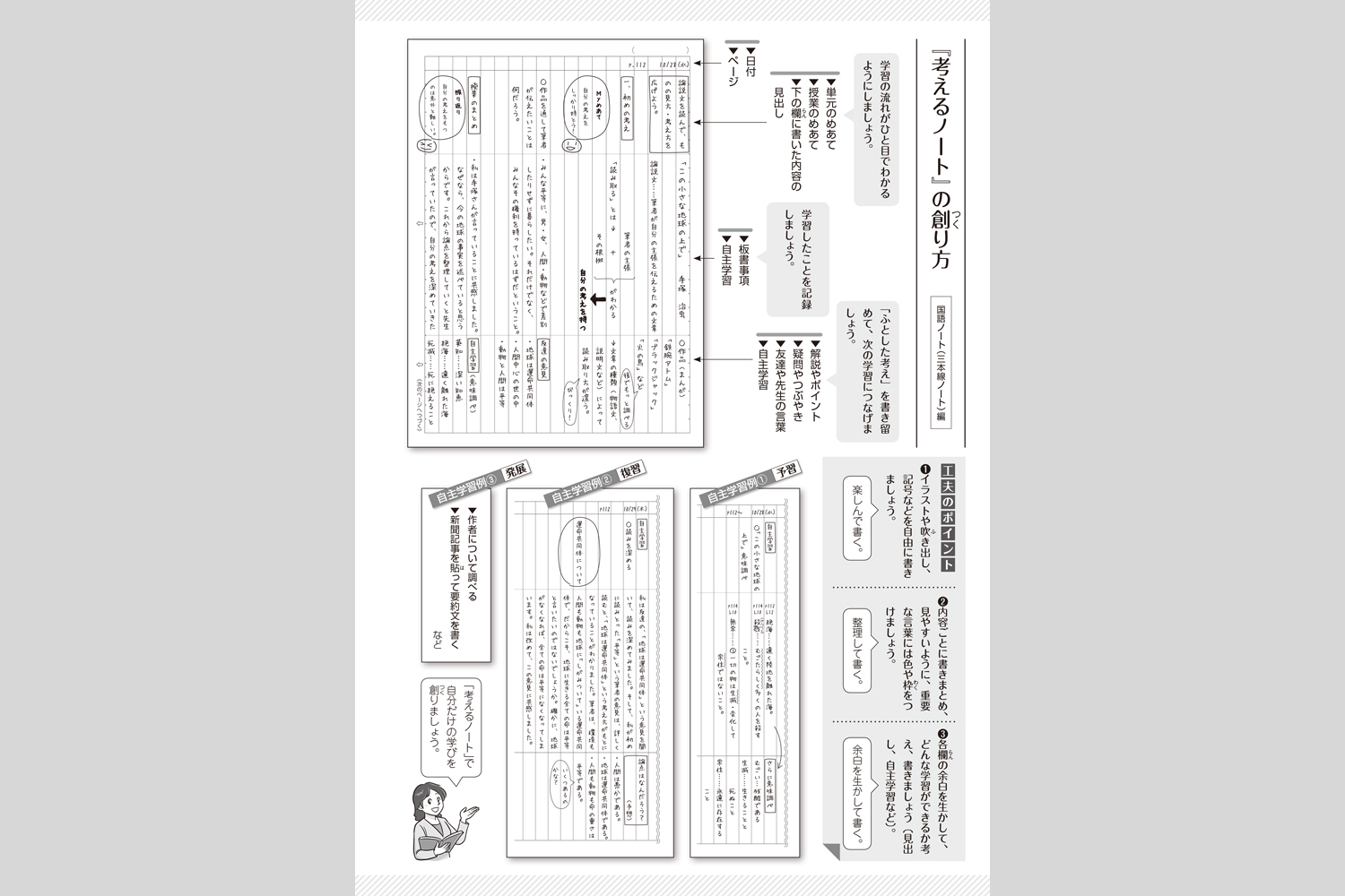 国語科 考えるノート 国語編 中学校教材 国語 ノート 株式会社正進社 教育図書教材の出版