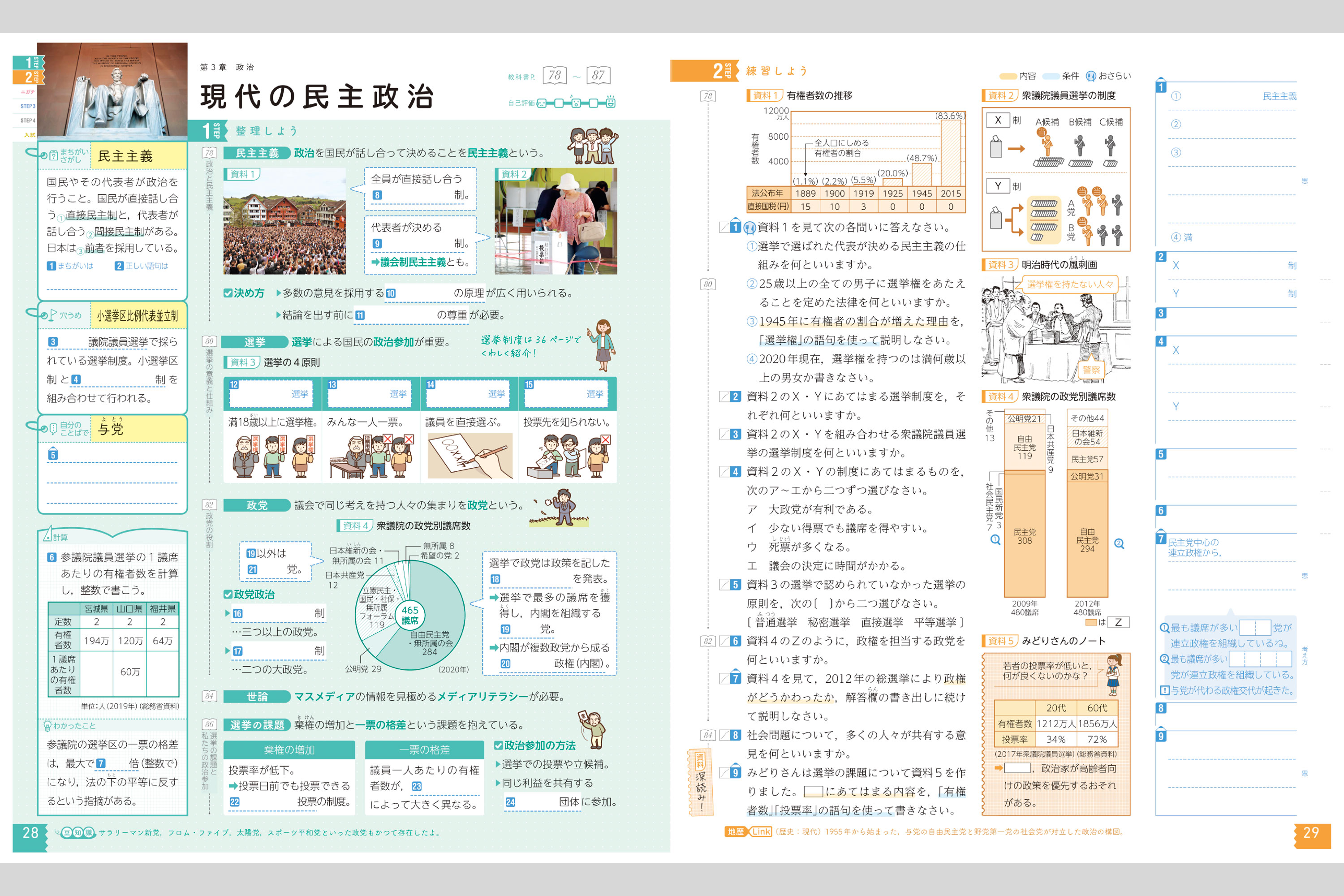 公民の完全学習 小学校教材 社会 ワーク 株式会社正進社 教育図書